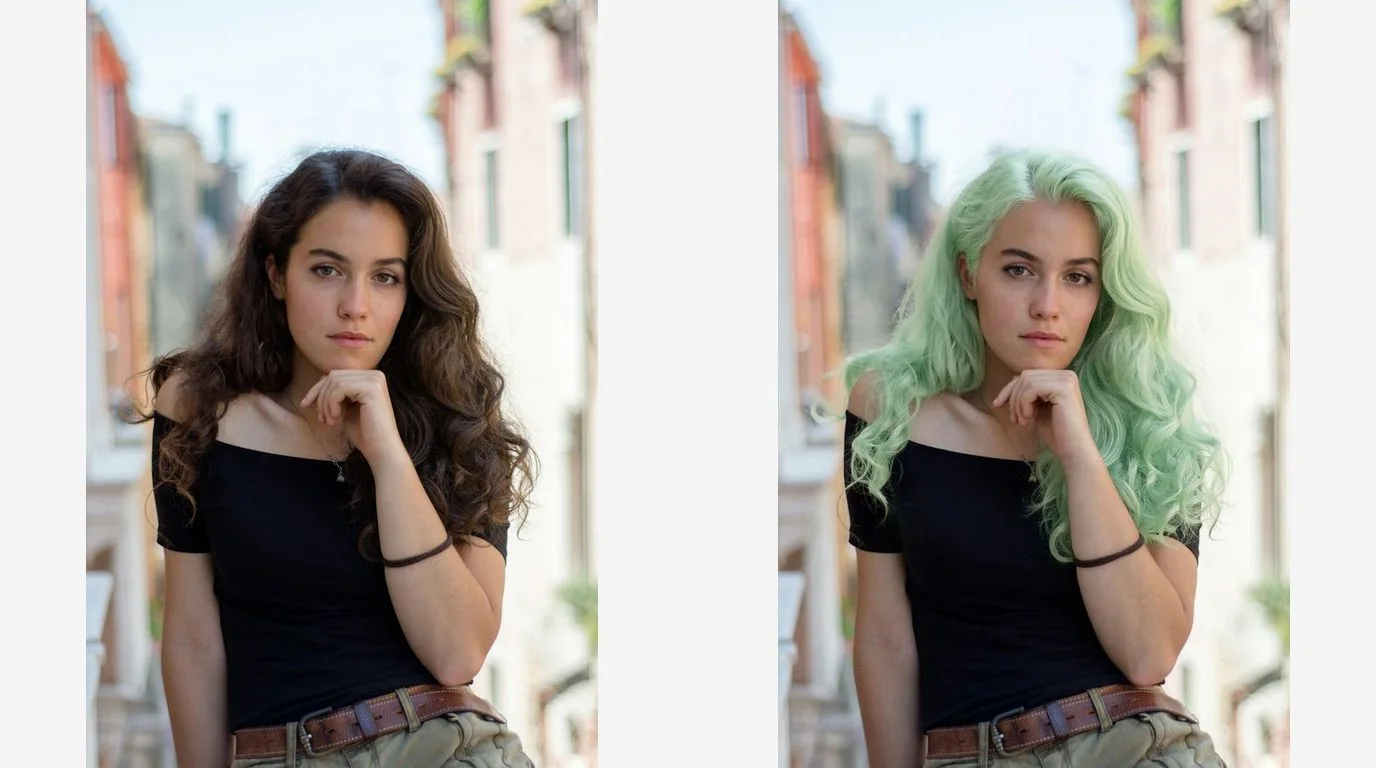 Try a New Color Before Choosing a Look
